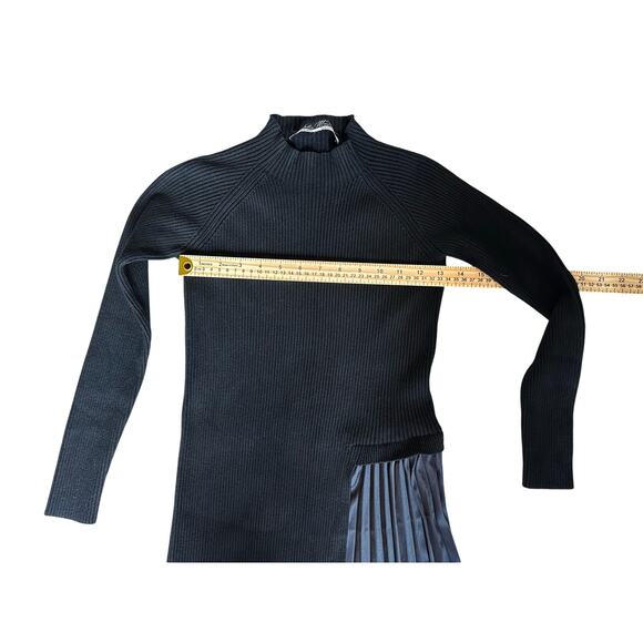 EUC Dalia MacPhee Colorblock Ombré Ribbed Sweater Midi Dress Size M - Picture 7 of 7